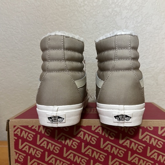 Vans SK8-Hi Cordura Sherpa Walnut men’s size8 women’s size9.5 scratch resistant - Picture 6 of 10